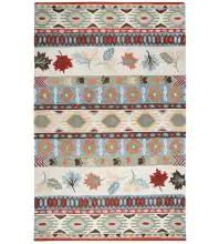 Alora Decor Itasca Hand-Tufted Lodge Patchwork IT1003 Area Rug